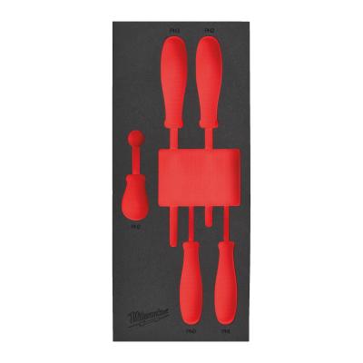 Ложемент пустой для набора 5ед. отверток PH