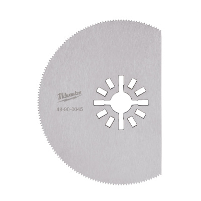 Сегментированное полотно Milwaukee для мультитул 80 мм на дереве и пластике