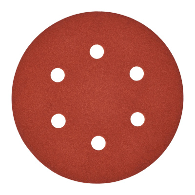 Шлифкруг Milwaukee 6 отверстий 150 мм зерно 180 5 шт.