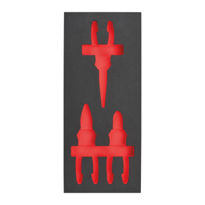 Ложемент пустой для набора 3ед. шарнирно-губцевых инструментов