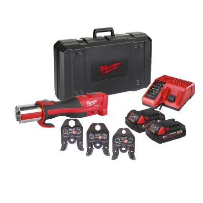 Бесщеточный гидравлический инструмент для обжима Milwaukee M18 BLHPT-202C V-SET