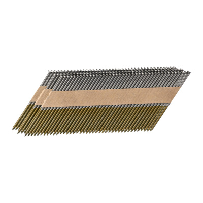 Гвозди Milwaukee с кольцевой накаткой и полокруглой головой 7,4x3,1/90 мм RS-P3000 для M18FFN