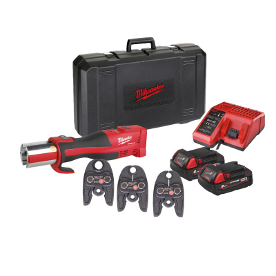 Бесщеточный гидравлический инструмент для обжима Milwaukee M18 BLHPT-202C U-SET