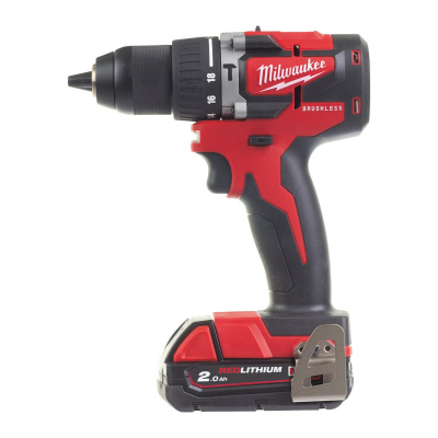 Компактная бесщеточная ударная дрель Milwaukee M18 CBLPD-203